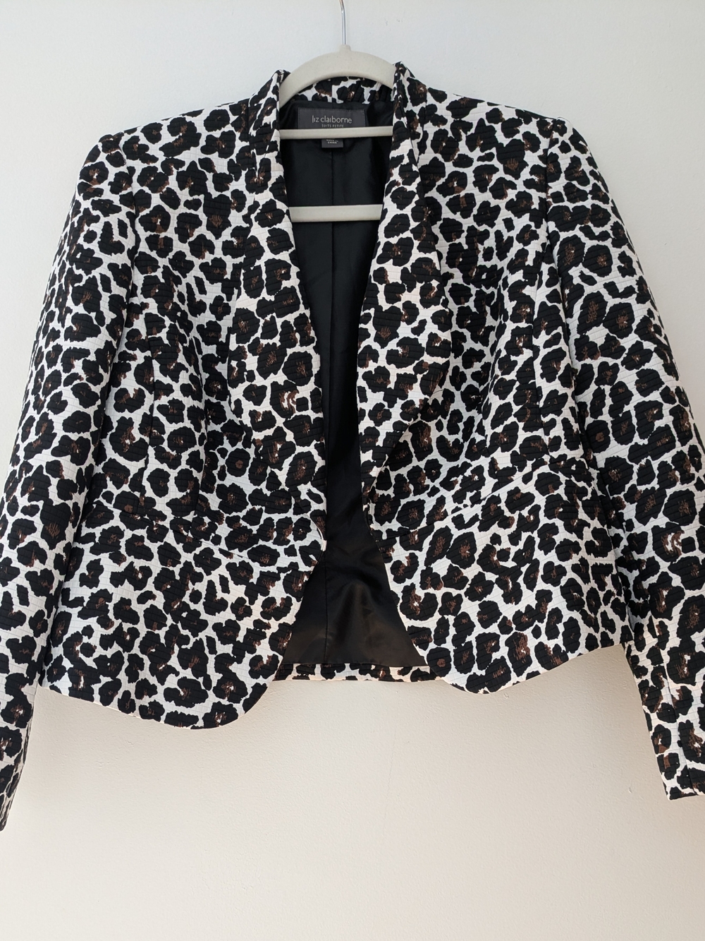 3/$20 Bundle Deal, Liz Claiborne Leopard Print Women's Blazer, Size 6P